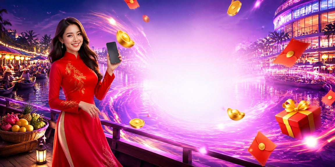 Phong bì đỏ may mắn và ưu đãi bonus mùa lễ hội tại vùng Mekong dành cho người dùng kic